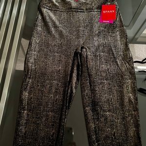 Spanx velvet leggings XS